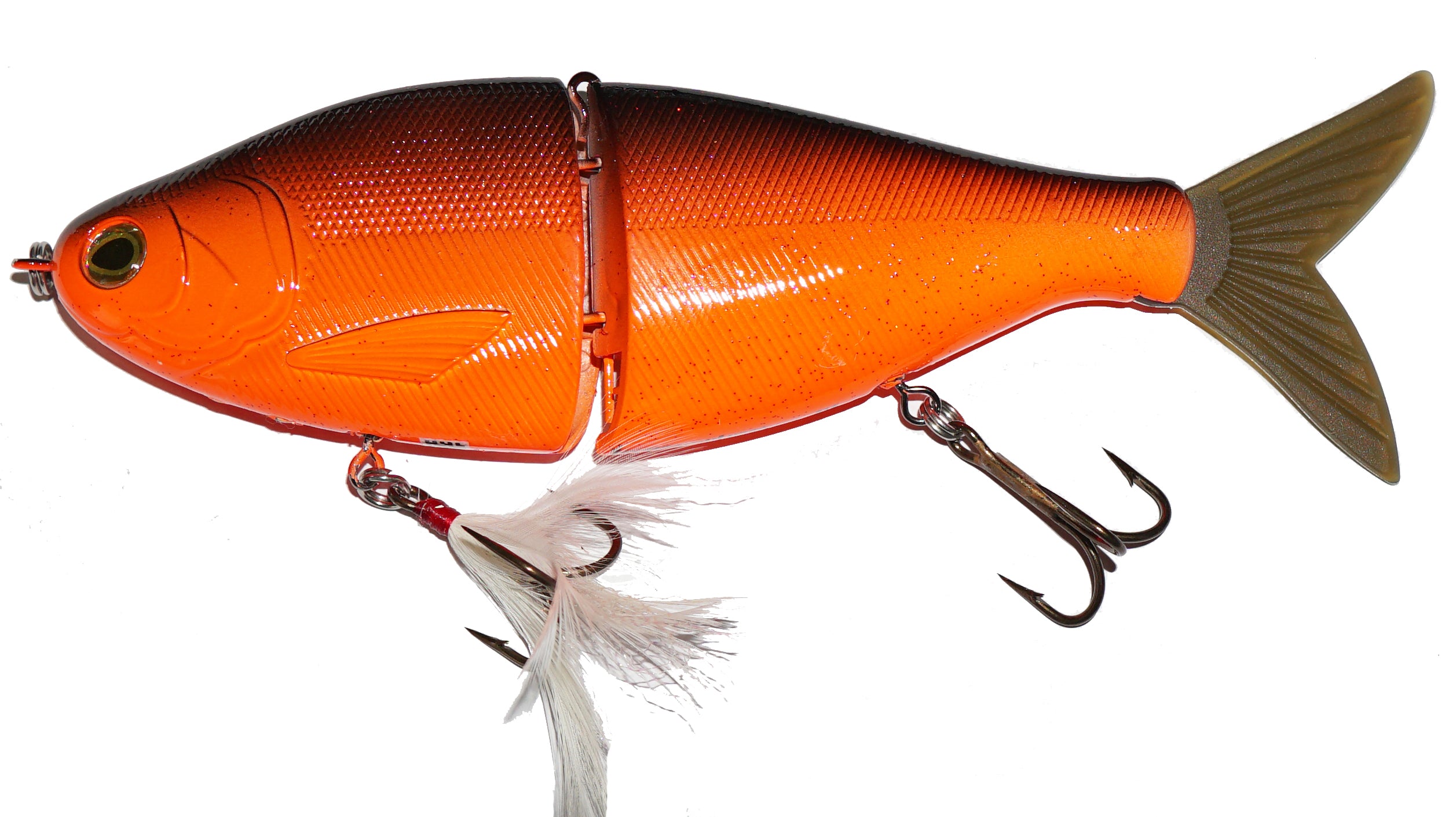 Livingston Lures Viper 6 Lipless Crankbait Black Orange