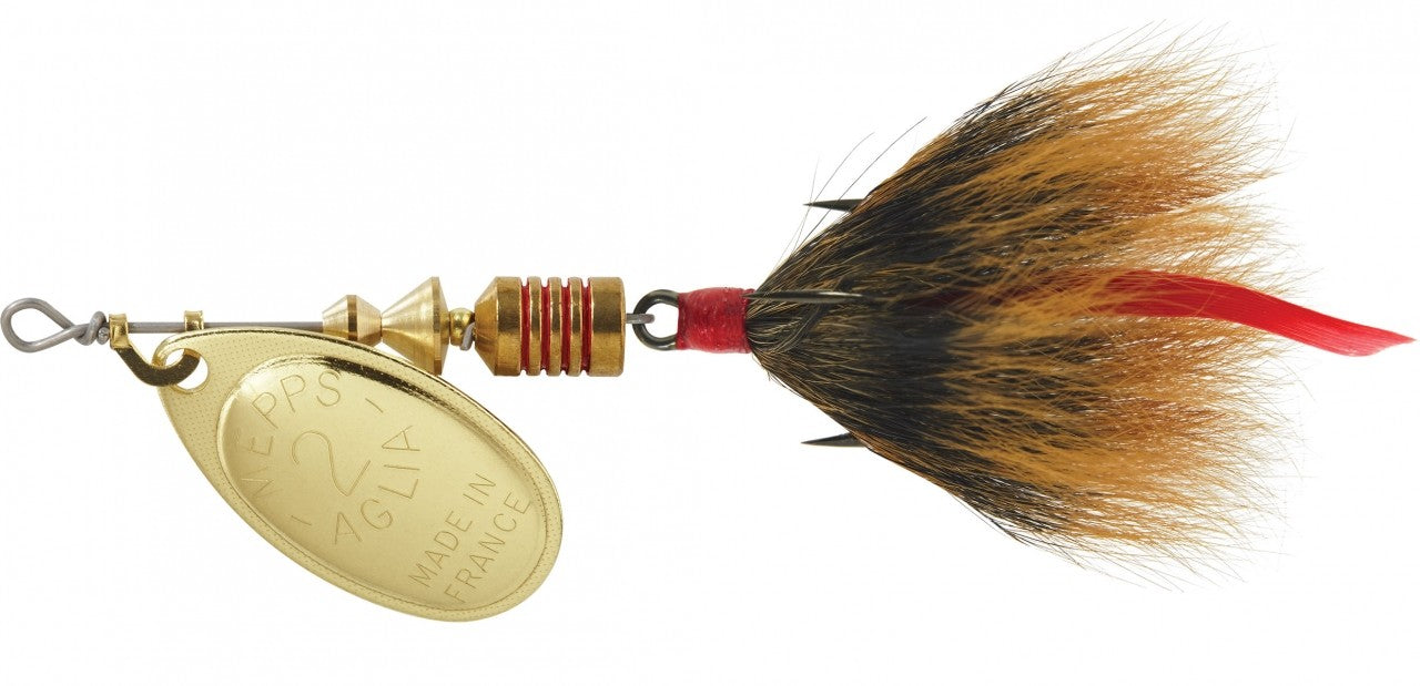 depose metal fishing lure made in france Mepps Aglia # 00 Plain (B00) Wind Rose North Ltd. Outfitters so they will appear smaller to the fish Mepps | Aglia Dressed 1/6oz