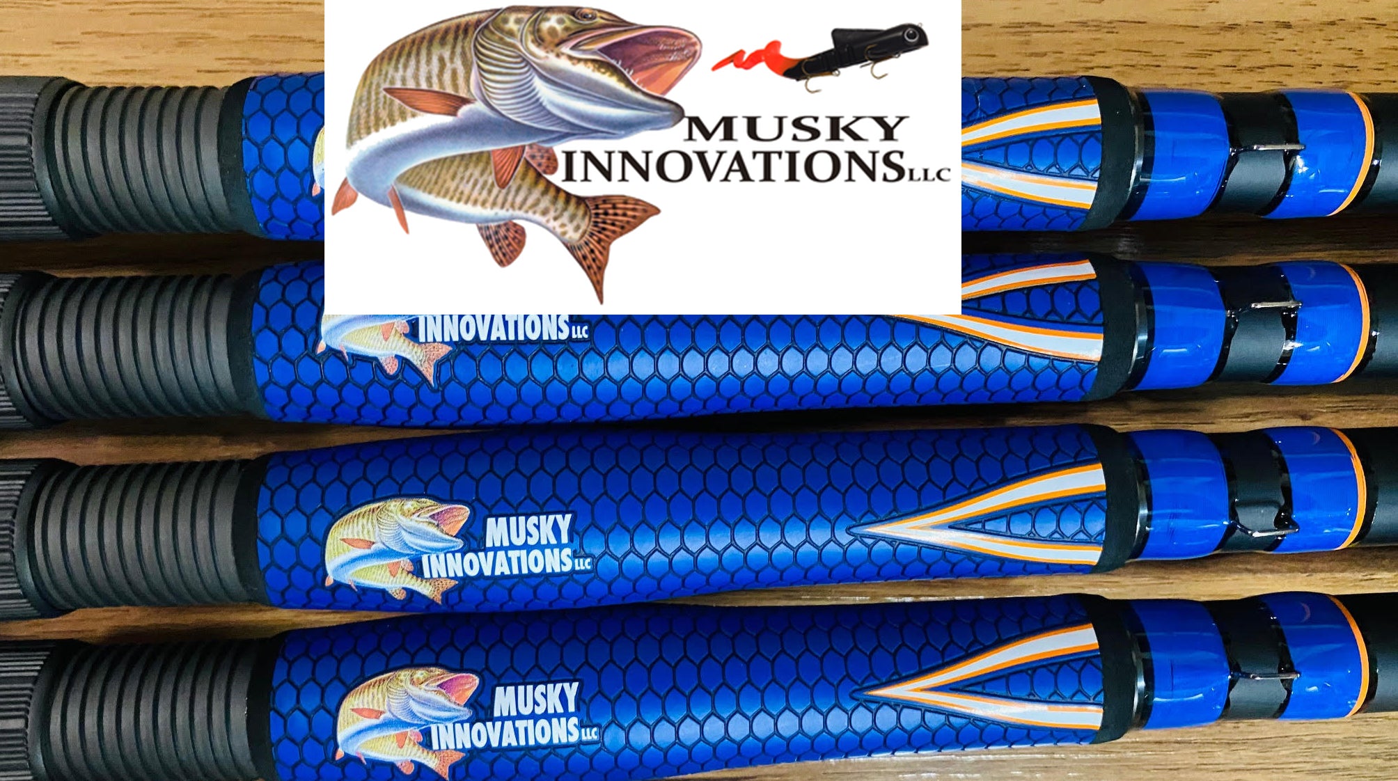 Musky Bass Pro Trolling Rods Musky Innovations Pro Bull Dawg