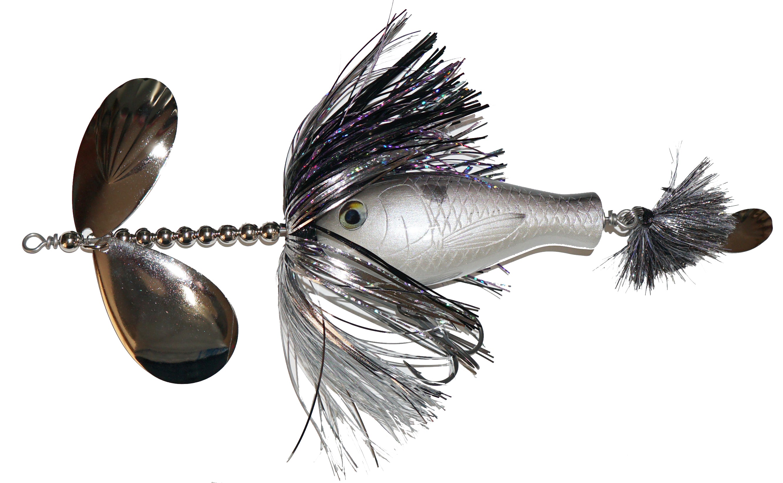 MM26 Blade Knocker Fluted/Smooth Gizzard Shad