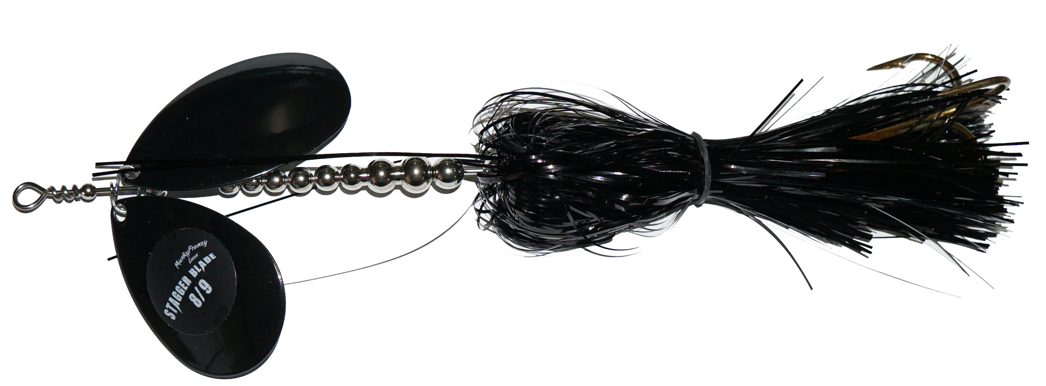 Musky Frenzy Stagger 8/9 Bucktail Flash Series – Musky Shop
