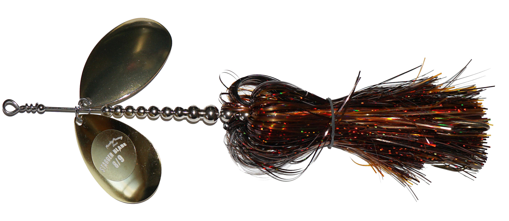 Musky Frenzy Stagger 8/9 Bucktail Flash Series – Musky Shop