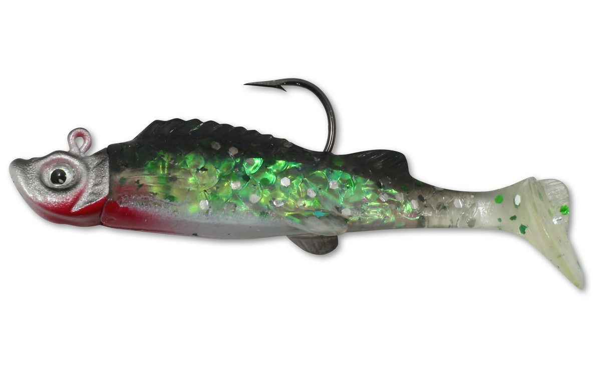 bait mimicking insertable fishing lure Northland Mimic Minnow Shad 2-Pack 1/16oz / Perch