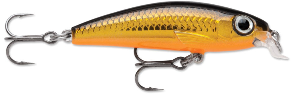 far fishing lure Rapala 04 Gold Ultra Light Minnow