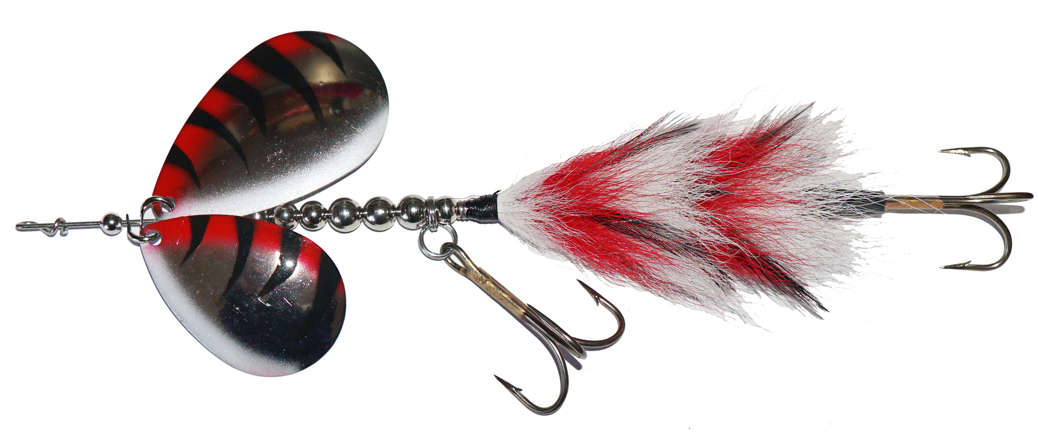 captain redbeard fishing lures RJ 89 Bucktail – Musky Shop Colour:Glow Grey Ghost Eagle Claw Freshwater Bass Metal_Key_Chain The Cotton Cordell Red