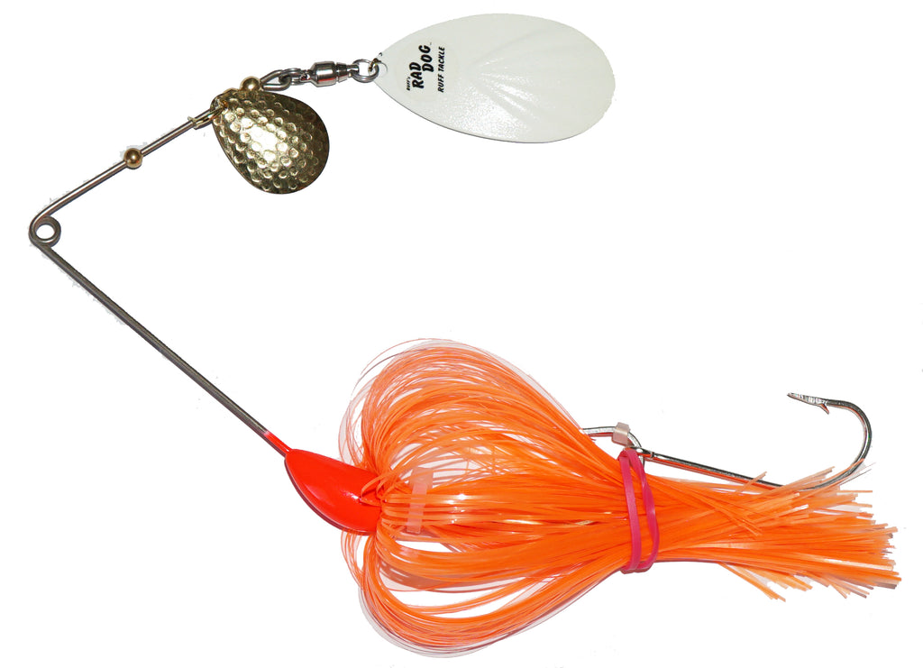 Ruff Tackle Deep Rad Dog Spinnerbait Tandem Glow Series – Musky Shop