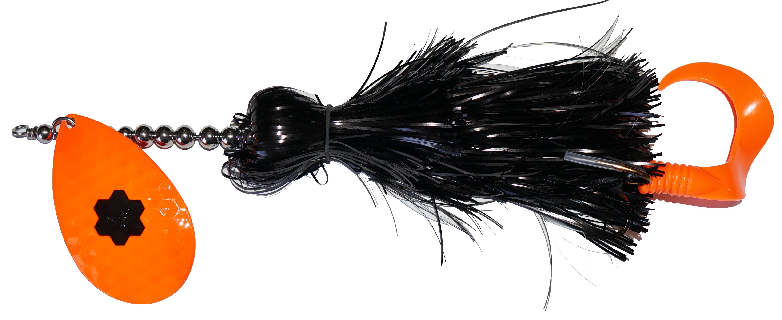 savage gear black savage Savage Blade Single, Black Orange / 10.5