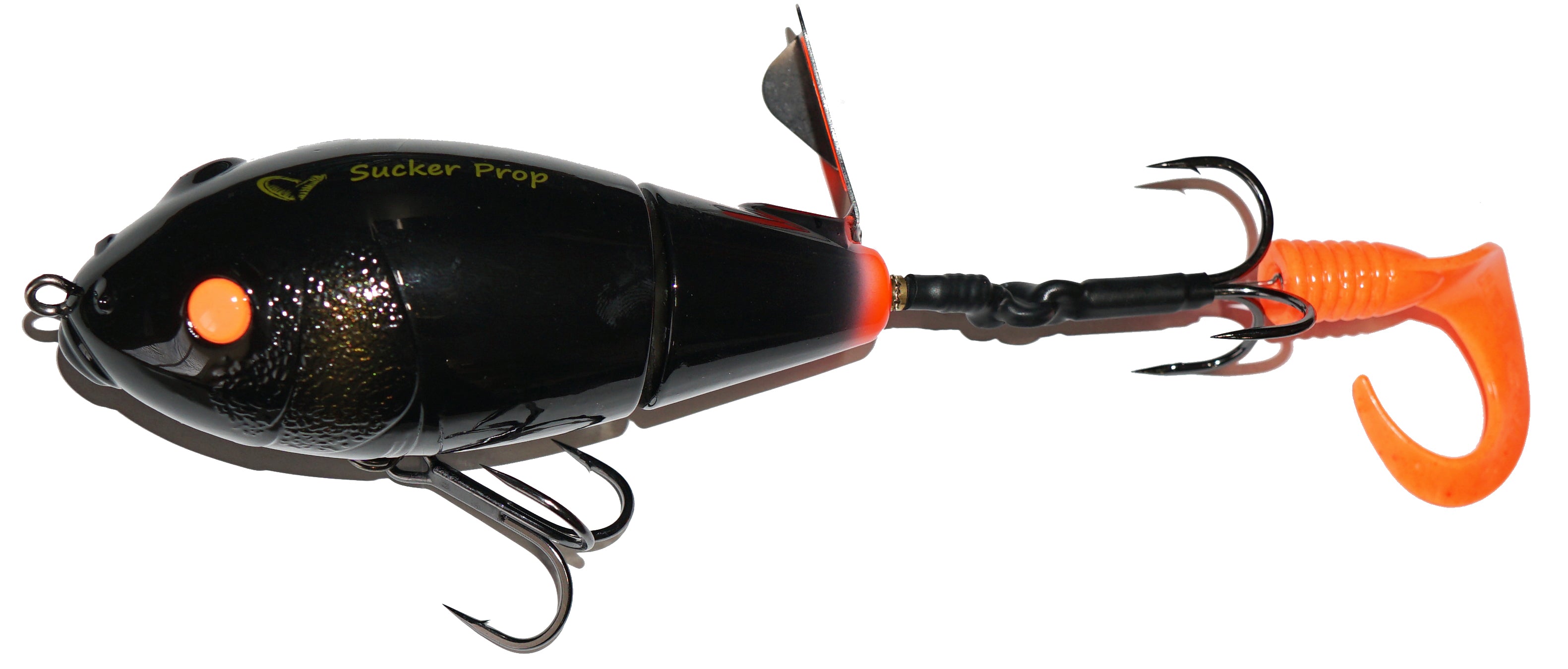 savage gear Savage Gear Sucker Prop Black Orange