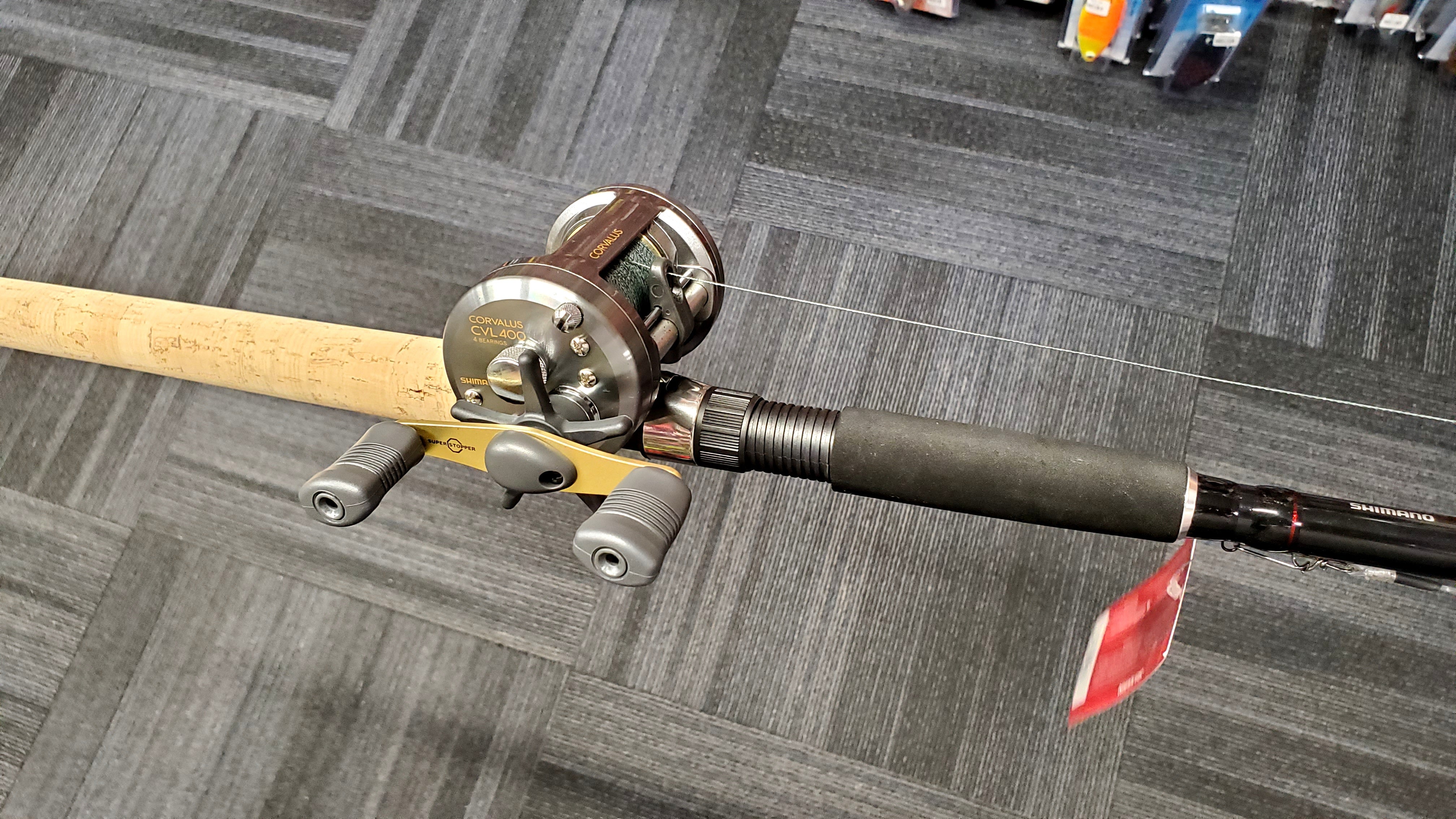 Shimano Sojourn/Corvalus 400 Combo – Musky Shop