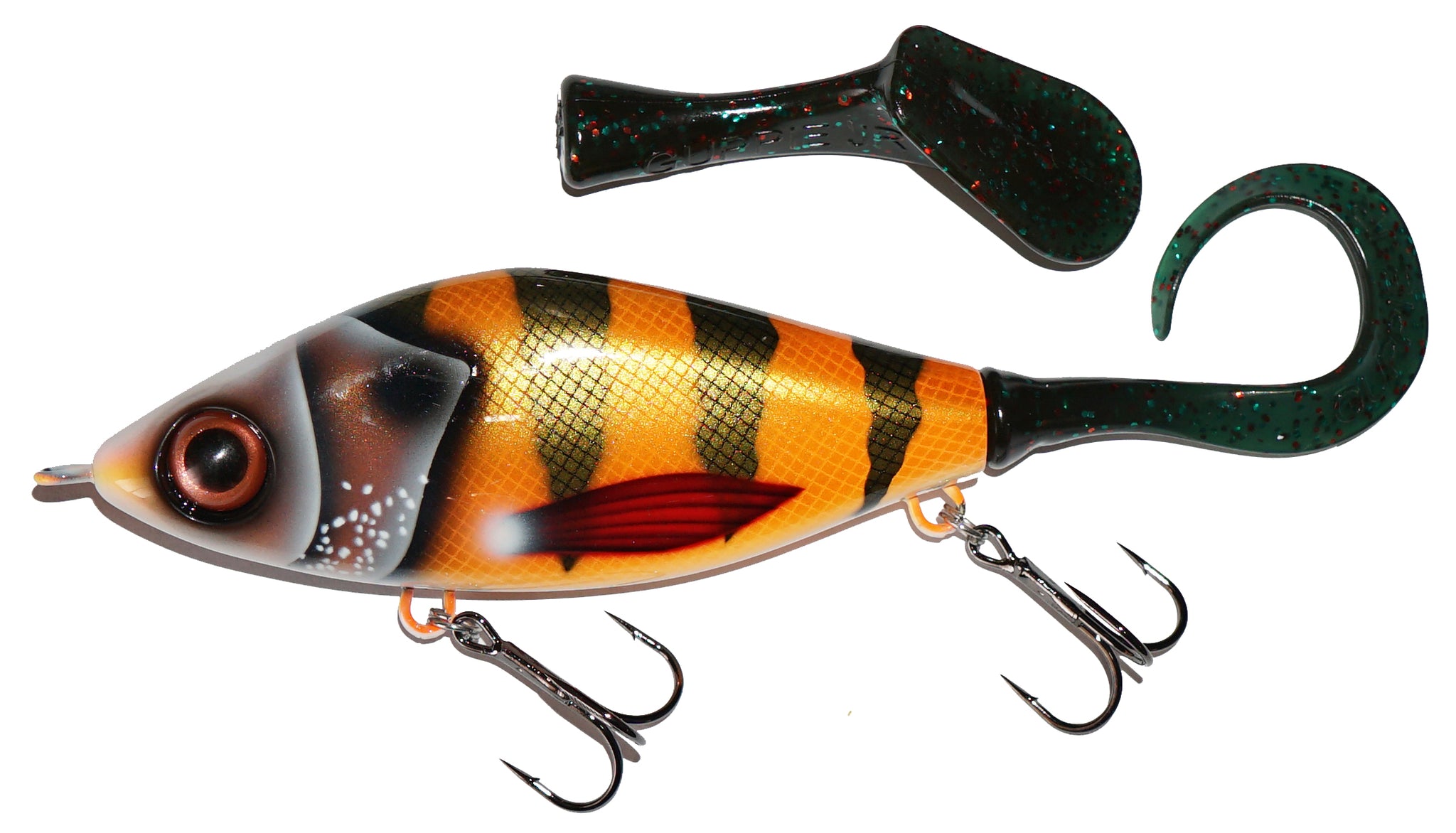 bass pro clearance lures Strike Guppie Junior Fishing Lure 11cm 70g Cosmic Blue Length:6'9