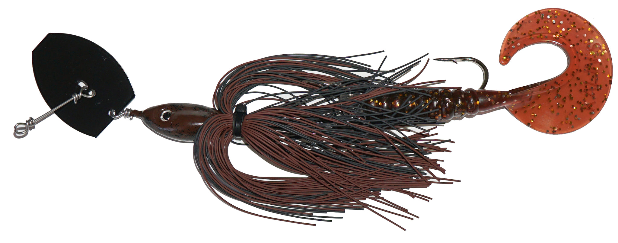 bullhead fishing hook and lures Violent Strike Large Chatter Mag Double Hook – Musky Shop