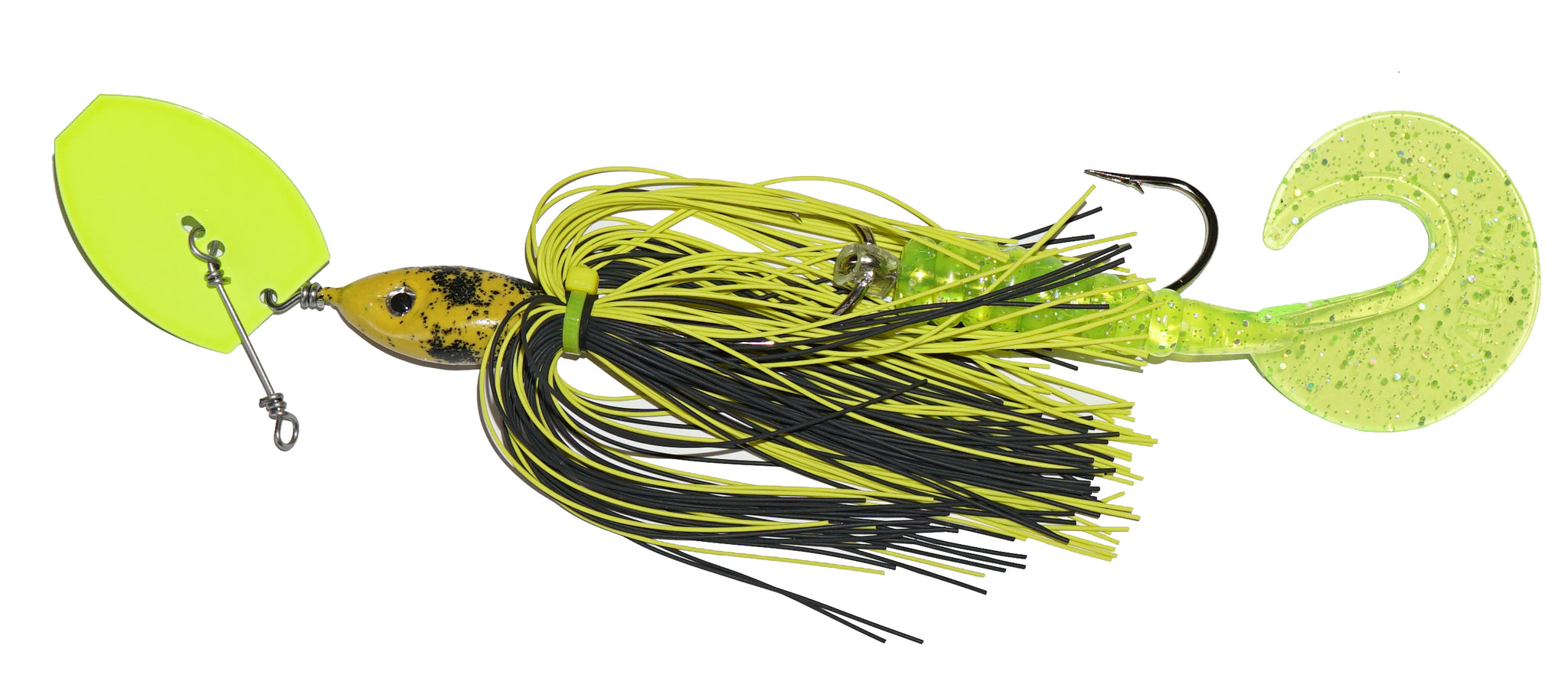 chatter bug fishing lure Z-Man Chatterbait JackHammer, 3/8 oz / Morning Dawn A streamlined head design that allows the blade to swing more freely Z-Man 3/8oz White Chatter Bait