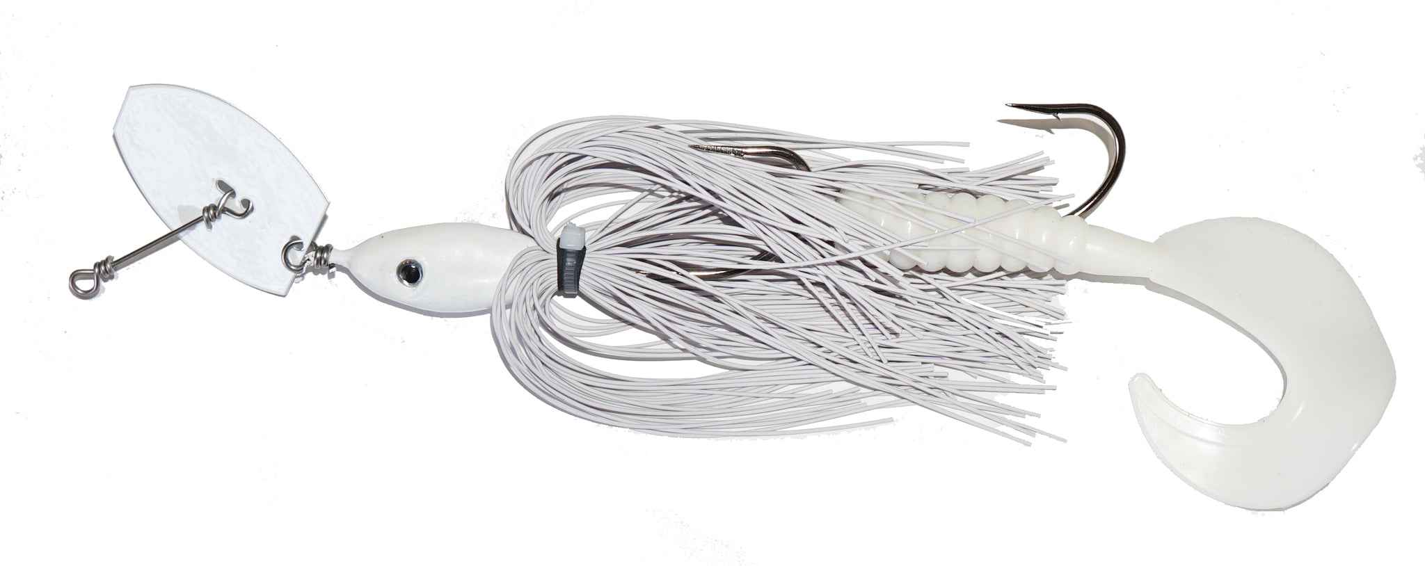 aggravator double blade fishing lure Stan Sloan Zorro Rattlin Willow Long Arm The bait that won the first Bassmaster Classic in 1971 on Lake Meade Mepps Double Blade Aglia-Hot Firetiger-Chartreuse