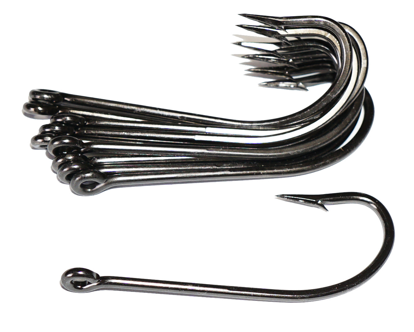VMC Spinnerbait Trailer Hooks 9255 Black Nickel (10 Pack) VMC Spinnerbait Trailer Hooks 9255 Black Nickel (10 Pack)