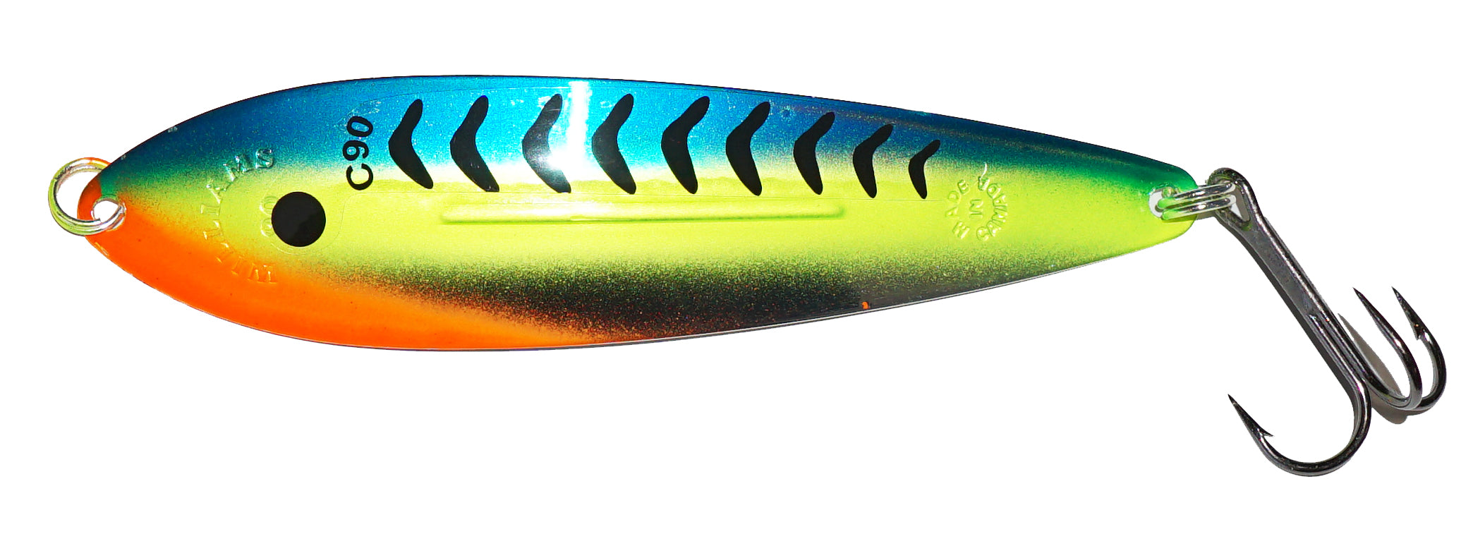 Williams Whitefish Painted Spoons Rainbow Tiger