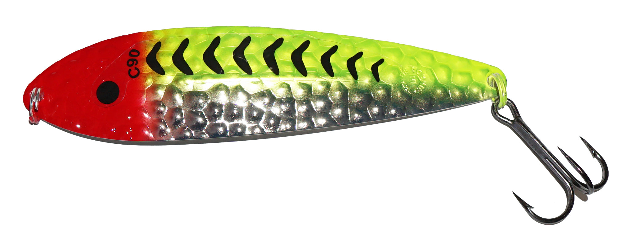 Williams Whitefish Painted Spoons orange nickel yellow Williams Whitefish Painted Spoons orange nickel yellow