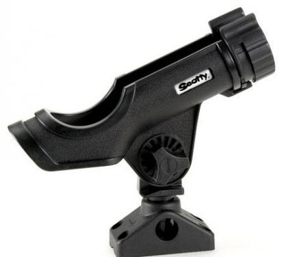 Scotty - Powerlock Rod Holder Black w/241 Side/Deck Mount