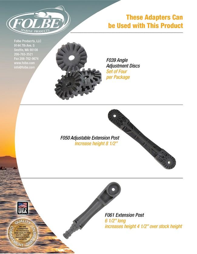 Folbe Advantage Rod Holder With Pedestal Mount