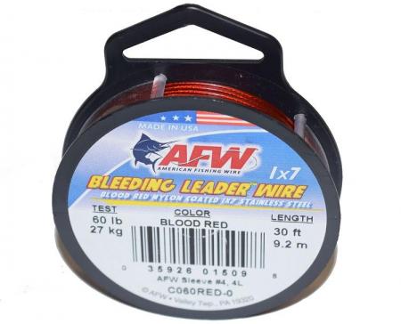 American Fishing Wire Tooth Proof Stainless Steel Leader Wire 30ft