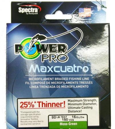 powerpro maxcuatro braided fishing line Power Pro Maxcuatro Braided Line