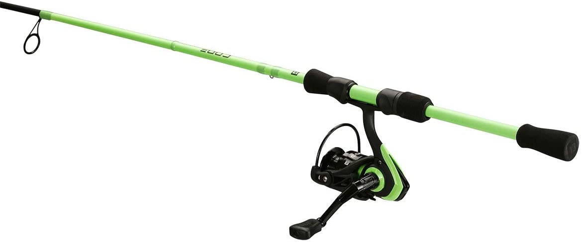 13 Fishing Code Neon 6 ft 7 in M Spinning Combo 2 PC