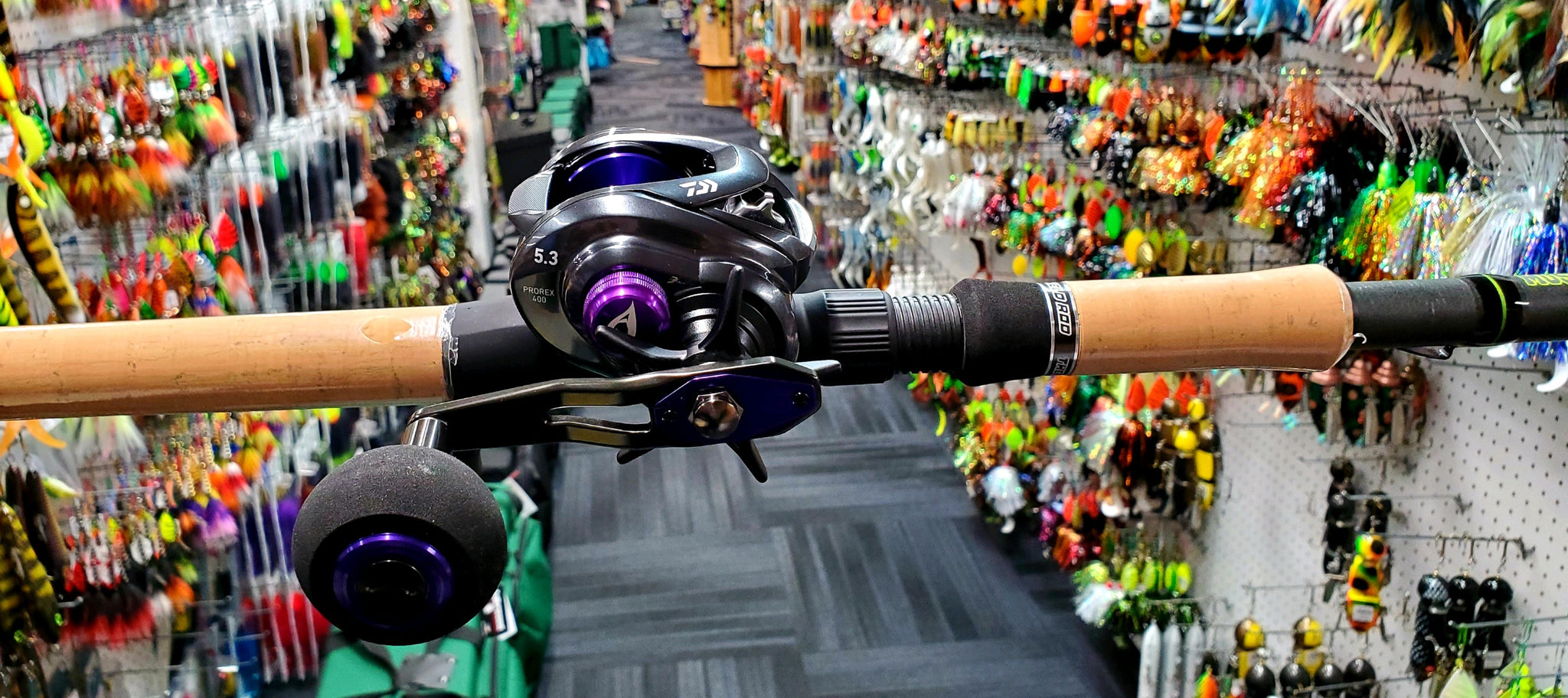 Musky Shop Shield Rod & Daiwa Prorex TWS Combo Musky Shop Shield Rod & Daiwa Prorex TWS Combo