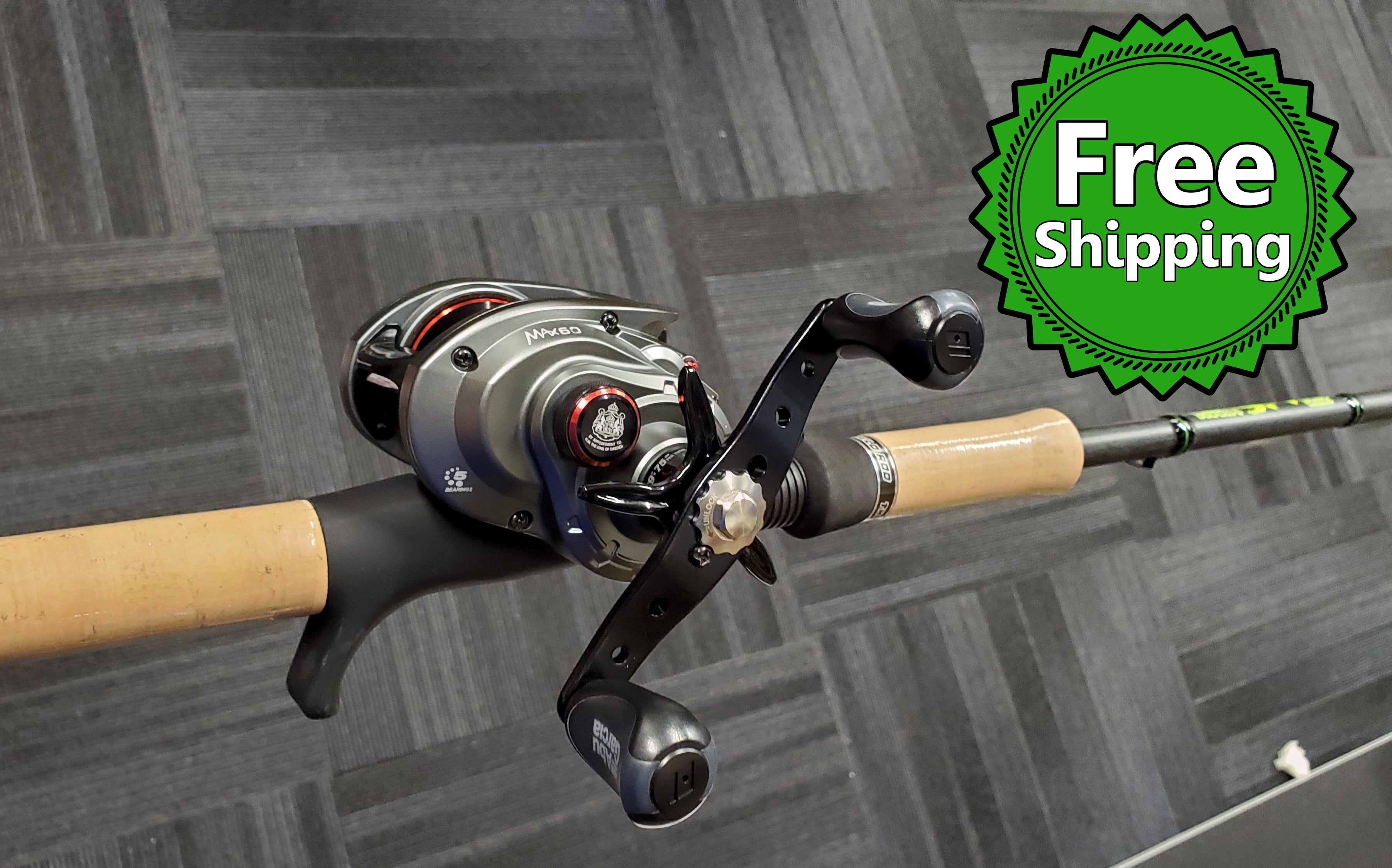 Musky Shop Shield Rod & Abu Garcia Max4 Combo