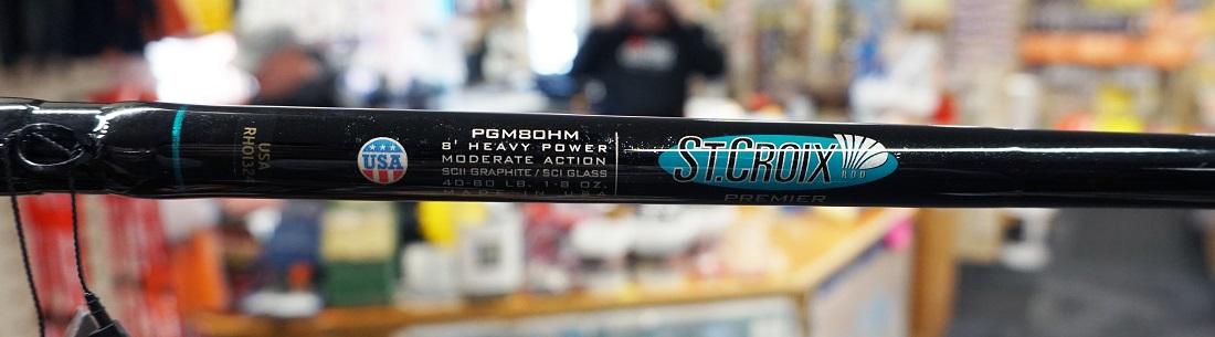 St. Croix Premier Musky Rods Model: PM70MHF (7' 0, MH, 1 pc.)