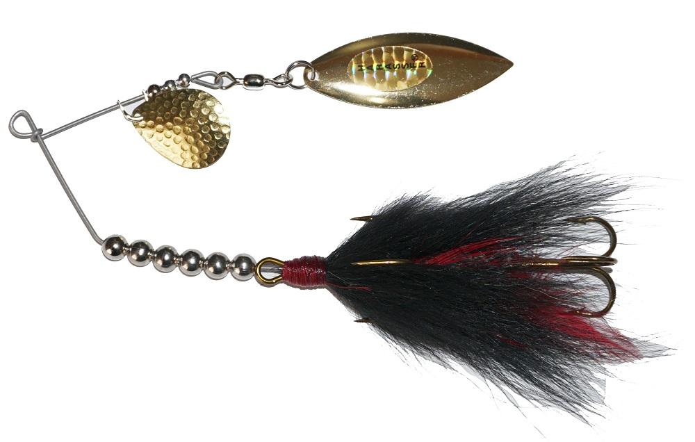 Windels Harasser Tandem Spinnerbait black/nickel Windels Harasser Tandem Spinnerbait black/nickel