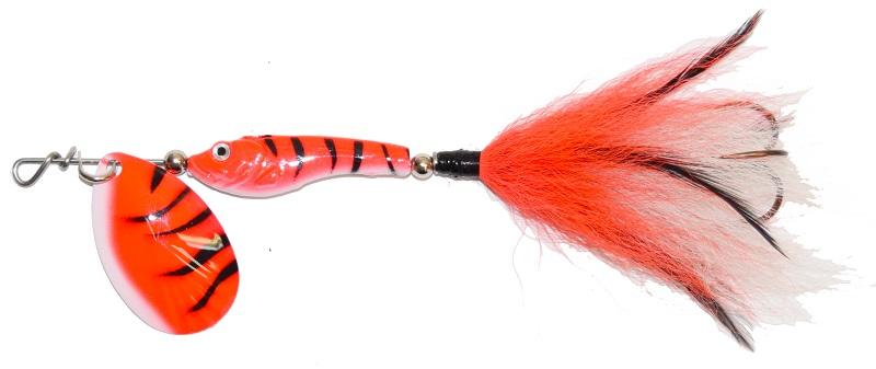 esox fishing lures RJ Lures Esox Mini Tiger Tail Bucktail