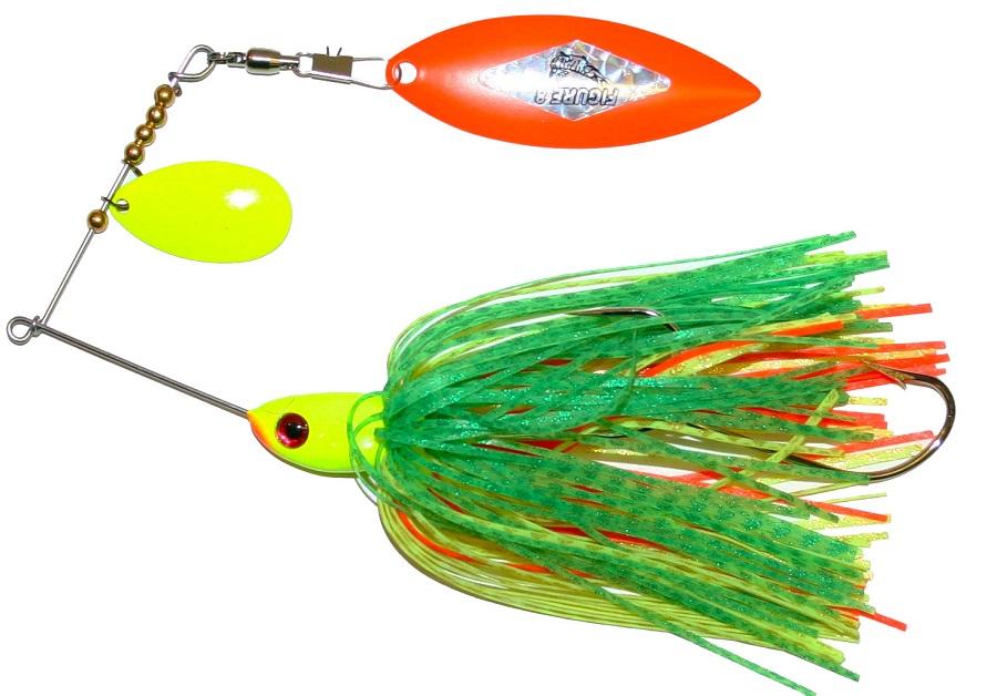 Figure 8 Mini Boss Spinnerbait Firetiger/Firetiger