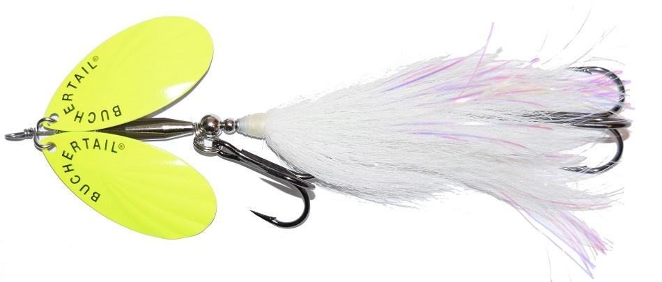 JOE BUCHER No.8 Twin Tinsel Buchertail Spinnerbait Lure