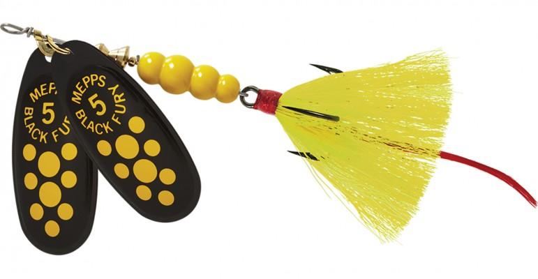 Mepps Double Blade Aglia - Hot Pink/Chartreuse/Pink