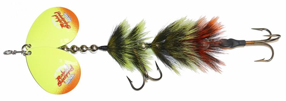 Musky Mayhem Tackle Rabid Squirrel 8 Double Blade Bucktail – Musky Shop