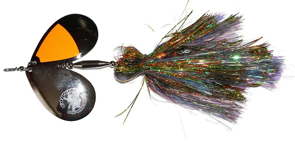 cowgirl fishing lure musky Musky Mayhem Tackle Double Cowgirl Bucktail