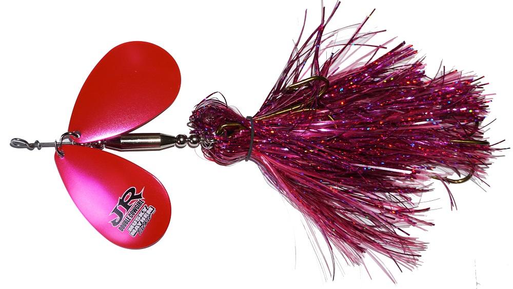 cowgirl fishing lure musky Musky Mayhem Tackle Junior Double Cowgirl Bucktail