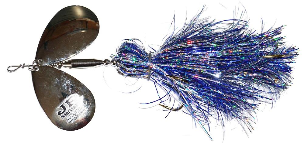 cowgirl fishing lure musky Musky Mayhem Tackle Junior Double Cowgirl Bucktail