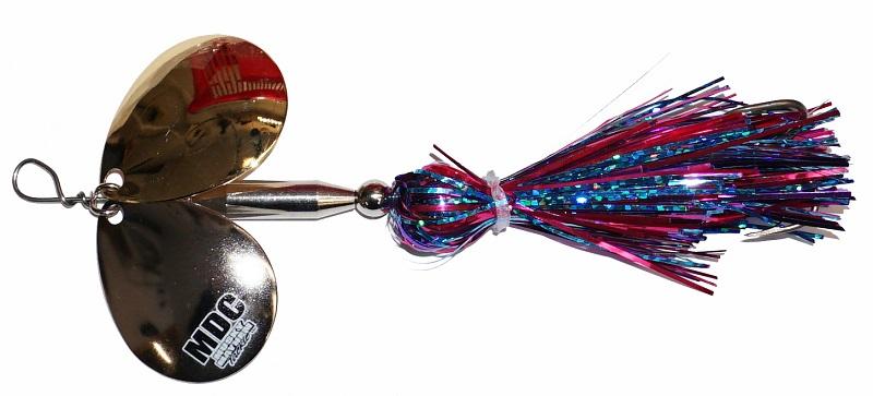 Musky Mayhem Tackle Micro Double Cowgirl Bucktail Tequilla