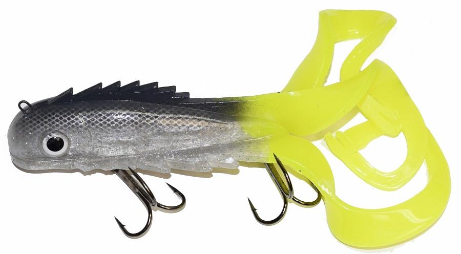 Chaos Tackle Mini Medussa Custom Fire Walleye