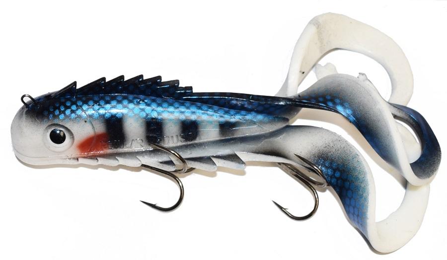 Chaos Tackle Mini Medussa Custom Fire Walleye