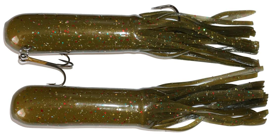 best bass tube lure Red October 10" Monster Tube Series – Musky Shop