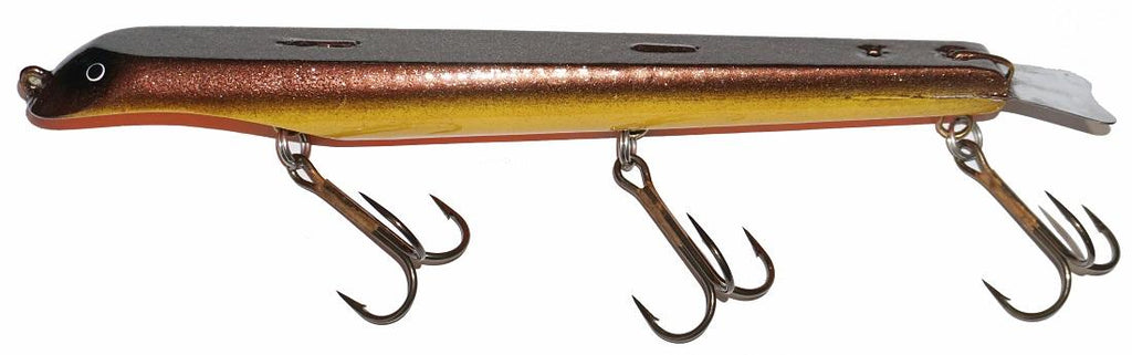 Suick Musky Lures Series (10") Dive and Rise Bait