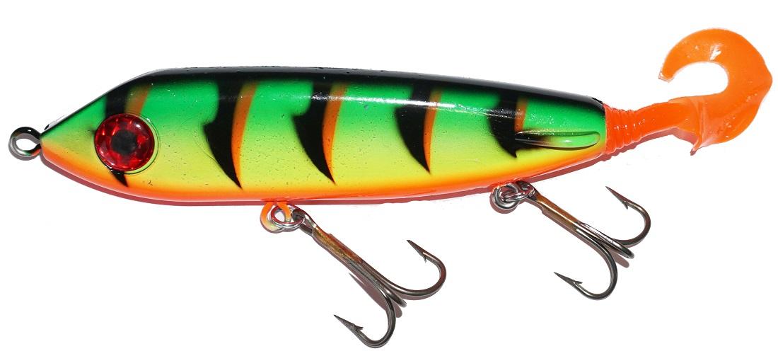 fishing baits & lures schuylkill county pa Drifter SQUIRRELY Hellpuppy (Hellhound) Glide Bait – Musky Shop