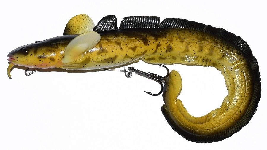 SAVAGE GEAR 3D Burbot Tail Soft Bait, (Size: 14 IN)