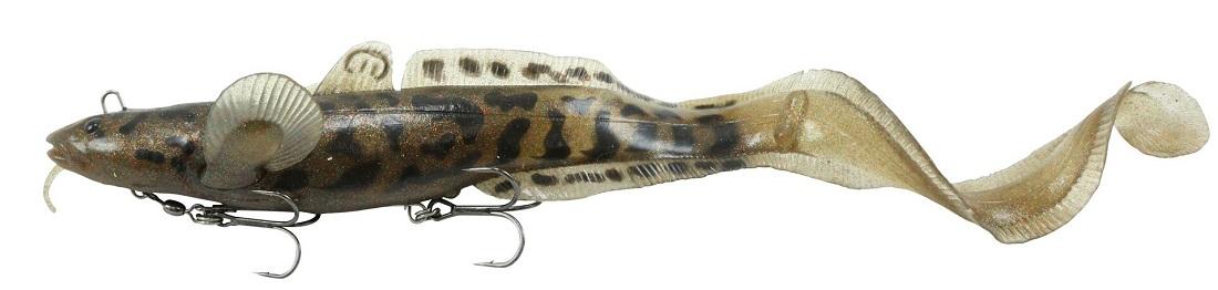 burbot fishing lures 3D Burbot Magic Motor Oil / 14 in