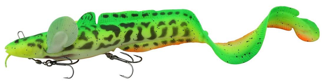 SAVAGE GEAR 3D Burbot Tail Soft Bait, (Size: 14 IN)