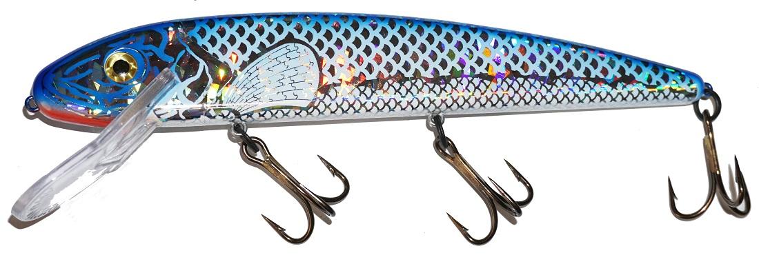 Grandma 9 Classic Crankbait Blue Silver Holo