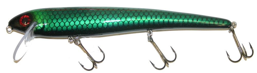 chubby darter fishing lure Big Fork Twitch Darter Bait 10" Crankbait Model – Musky Shop
