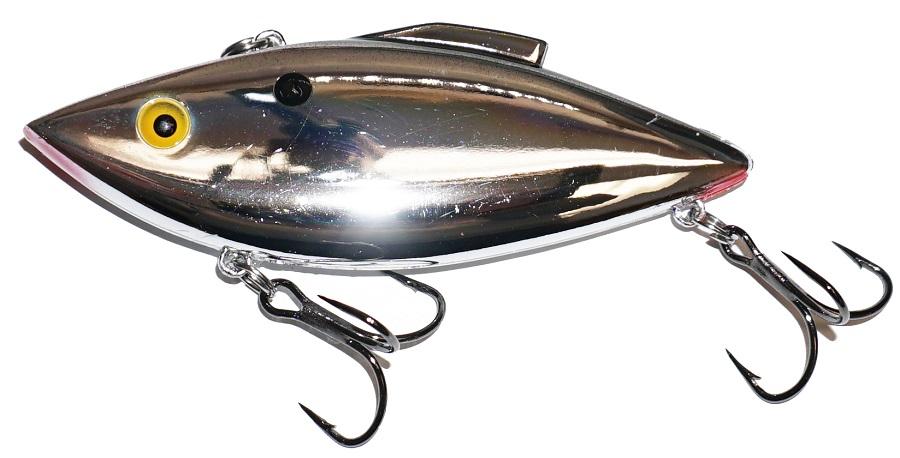 Bill Lewis Rat-L-Trap Magnum Force - Chrome Black Back