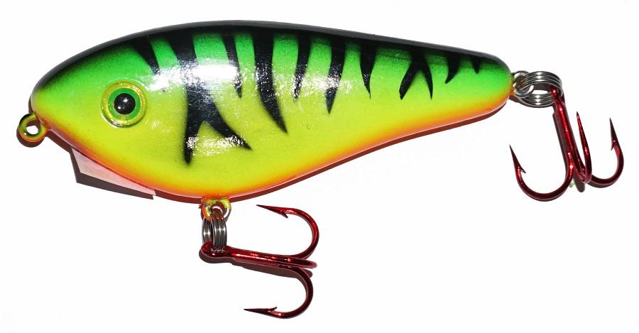 Llungen Lures 4 Fat Belly Rattler Lipless Crankbait Lemonhead